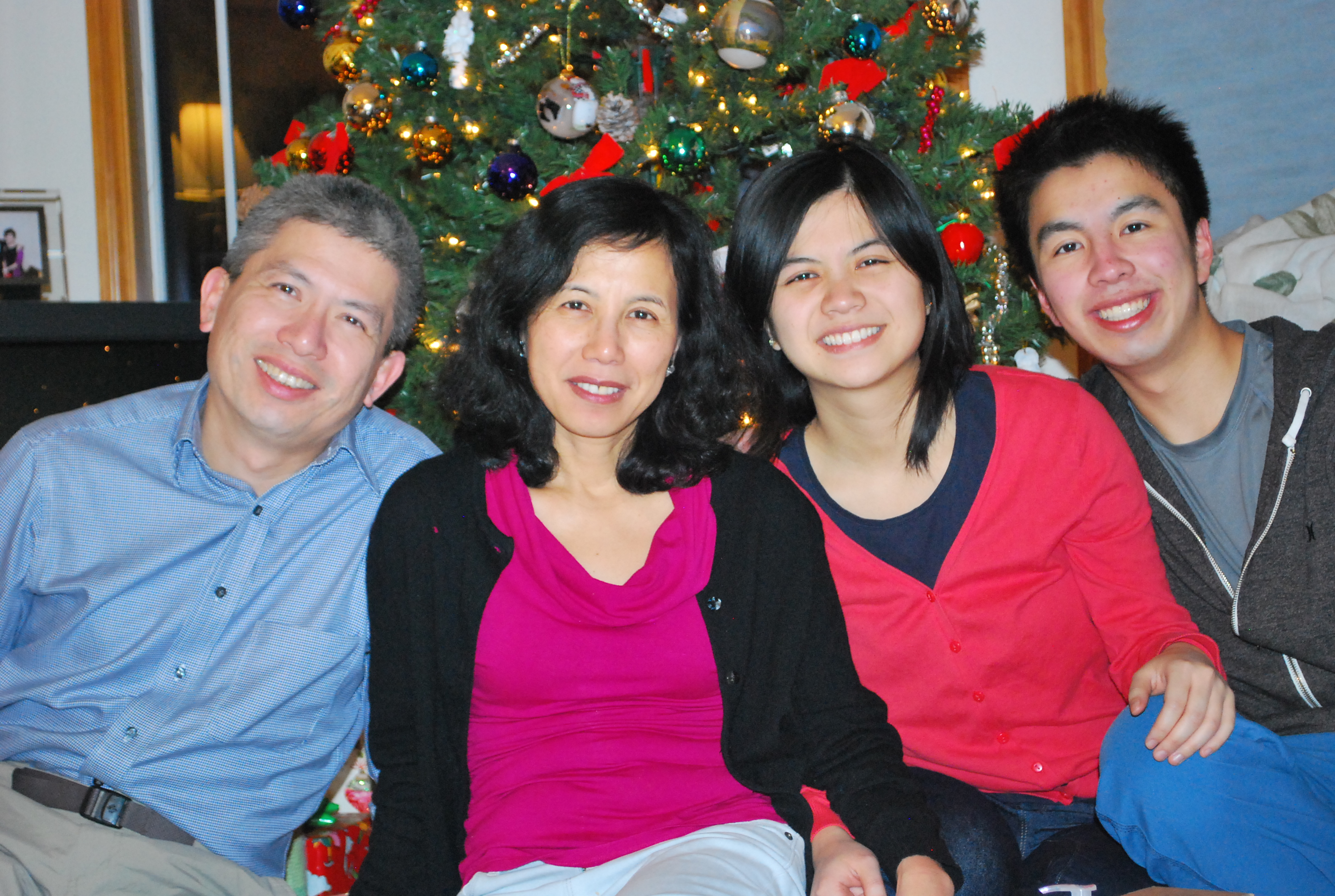 Family Christmas Portrait